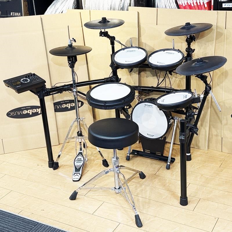 Roland USED 中古 TD-17KVX-S [キックパッドアップグレード済み/ハイハットスタンド・スローン付属] 画像1