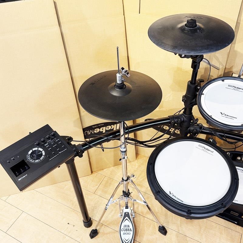Roland USED 中古 TD-17KVX-S [キックパッドアップグレード済み/ハイハットスタンド・スローン付属] 画像4