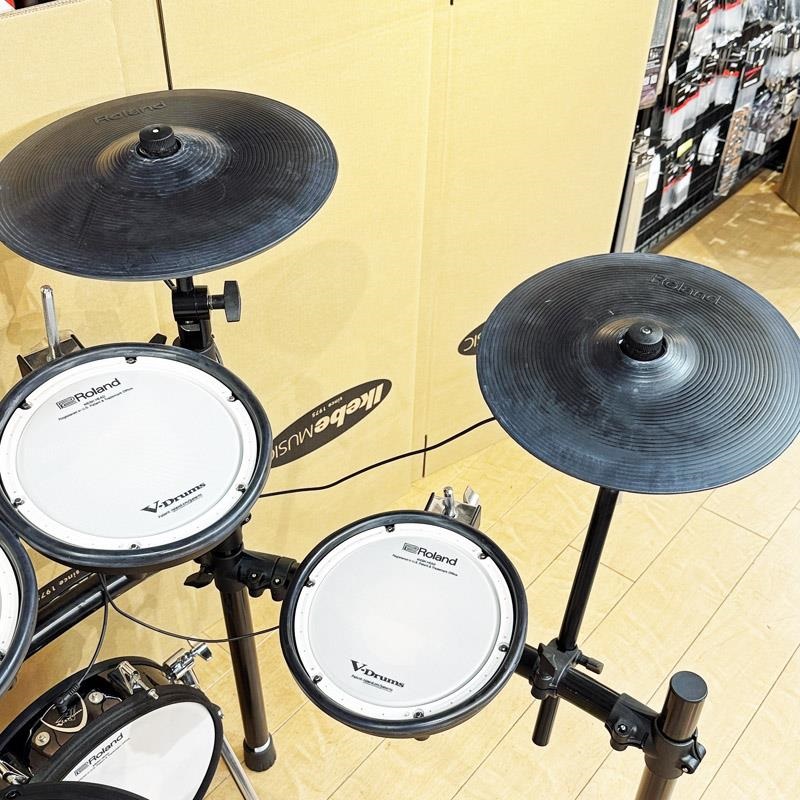 Roland USED 中古 TD-17KVX-S [キックパッドアップグレード済み/ハイハットスタンド・スローン付属] 画像6