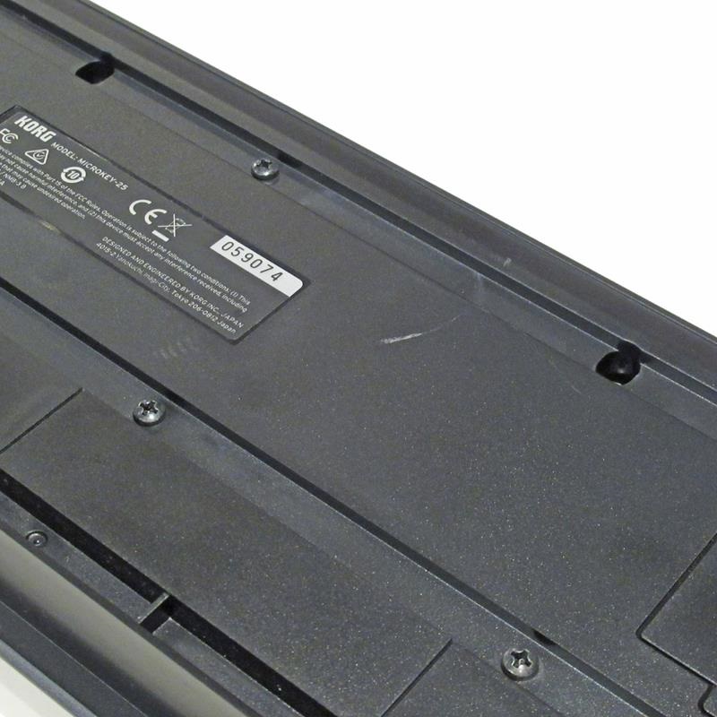 KORG USED 中古 microKEY25 USB-POWERED KEYBOARD 画像4