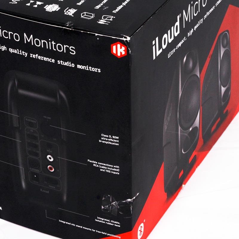 IK Multimedia 【夏のボーナスセール】【箱損アウトレット特価】iLoud micro monitor(アイケーマルチメディア)(アイラウド)(モニタースピーカー)(DTM) 画像3