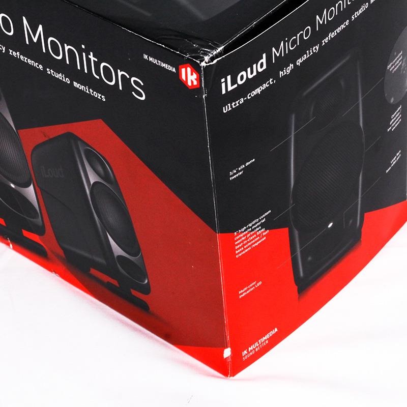 IK Multimedia 【夏のボーナスセール】【箱損アウトレット特価】iLoud micro monitor(アイケーマルチメディア)(アイラウド)(モニタースピーカー)(DTM) 画像4