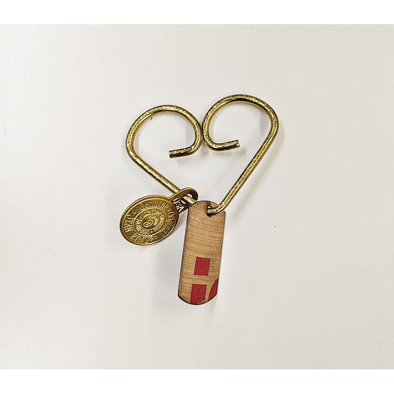 ECO MUSIC シンバルドッグタグ + ジーンリング【割れシンバルを使用したアクセサリー】 画像2