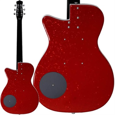 Danelectro 56 Single Cutaway (Metalflake Red) 画像2