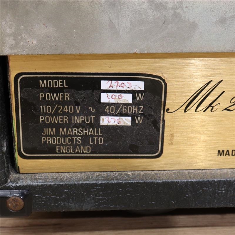 Marshall VINTAGE  JCM800 2203 画像4