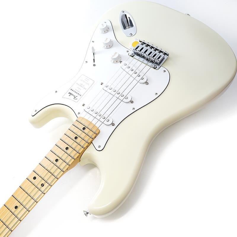 Fender Standard Series Standard Stratocaster (Olympic White/Maple) 画像5