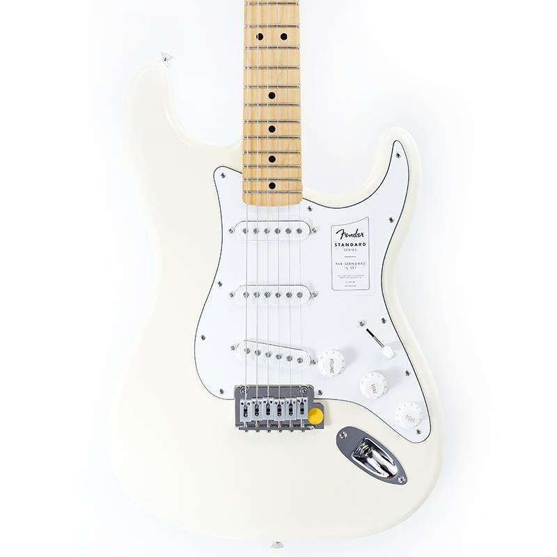 Fender Standard Series Standard Stratocaster (Olympic White/Maple) 画像9