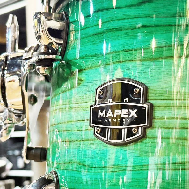 MAPEX AR529SFG ARMORY DRUM SET SHELL PACK[22BD・10TT・12TT・16FT・14SD/Emerald Burst]※ハードウェア別売 画像3