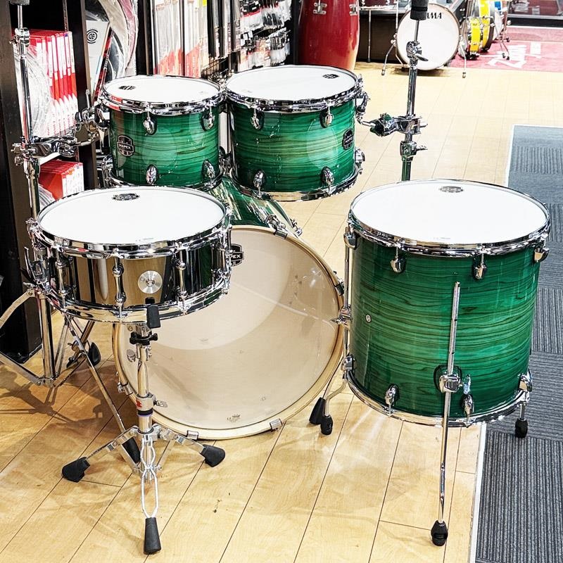 MAPEX AR529SFG ARMORY DRUM SET SHELL PACK[22BD・10TT・12TT・16FT・14SD/Emerald Burst]※ハードウェア別売 画像7
