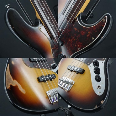 momose USED 中古 MJ1-STD/R Fretless Mod. (3TS-Aged) 画像9