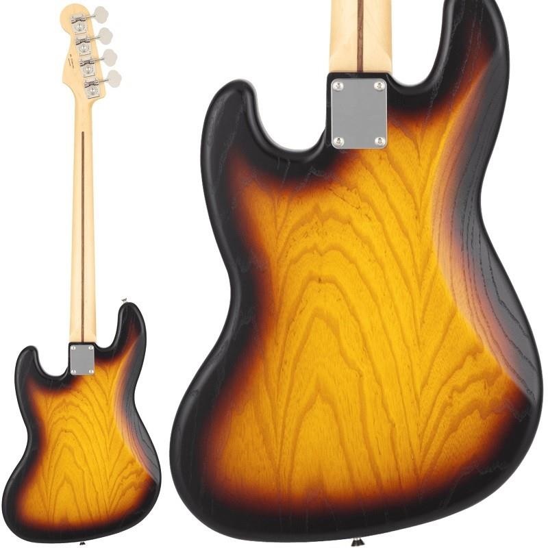 Fender Made in Japan Limited Jazz Bass Raw Ash (3-Color Sunburst/Rosewood) 画像1