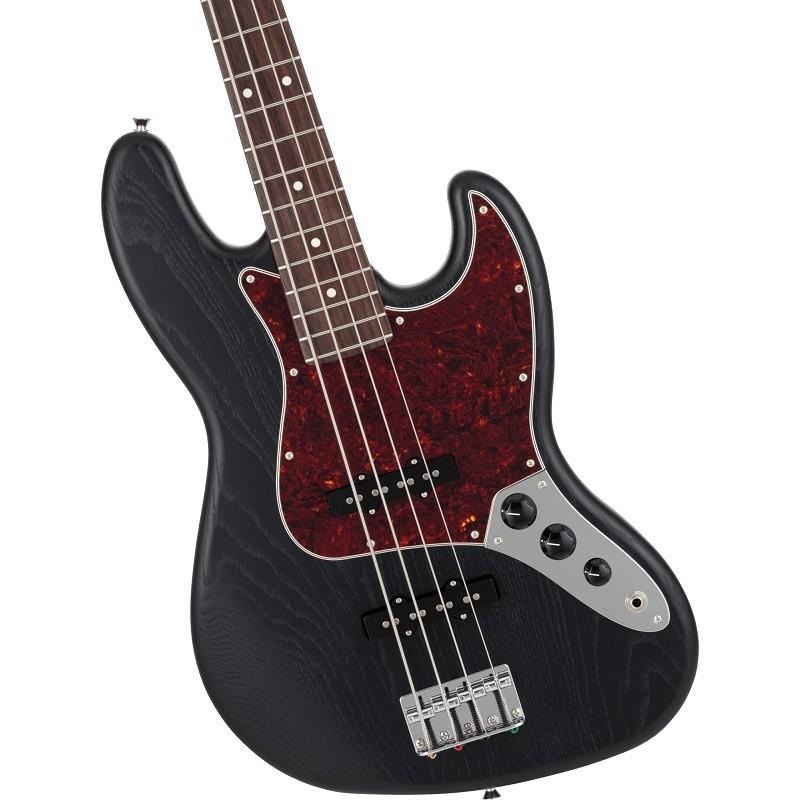 Fender Made in Japan Limited Jazz Bass Raw Ash (Black/Rosewood) 画像2