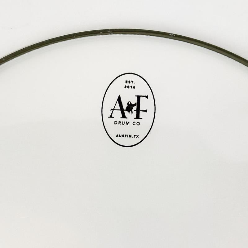 A&F Drum Co A&F Logo Heads 12''  [Snare Side Hazy Ambassador] 画像2
