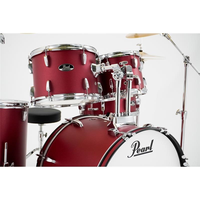 Pearl RS525SCWN/CN #747 [ROADSHOW シンバル付ドラムフルセット - Matt Red]【限定品】 画像4