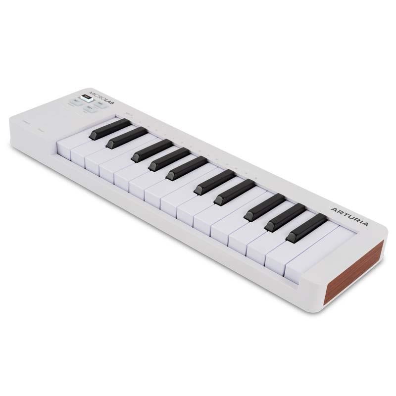 Arturia MICROLAB MK3 WH(USB・MIDIコントローラー)(アートリア)(マイクロラボ) 画像1