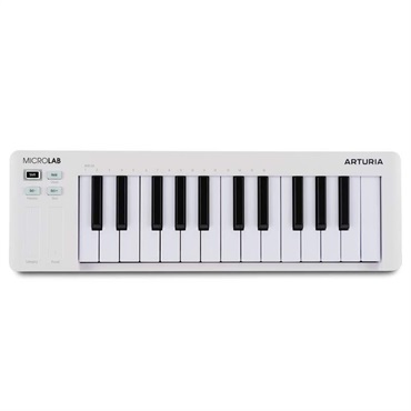 Arturia MICROLAB MK3 WH(USB・MIDIコントローラー)(アートリア)(マイクロラボ) 画像2