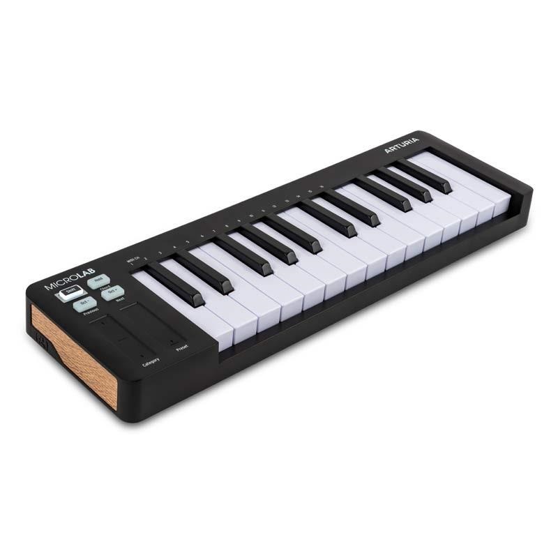 Arturia MICROLAB MK3 BK(USB・MIDIコントローラー)(アートリア)(マイクロラボ) 画像1