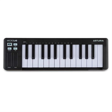 Arturia MICROLAB MK3 BK(USB・MIDIコントローラー)(アートリア)(マイクロラボ) 画像2