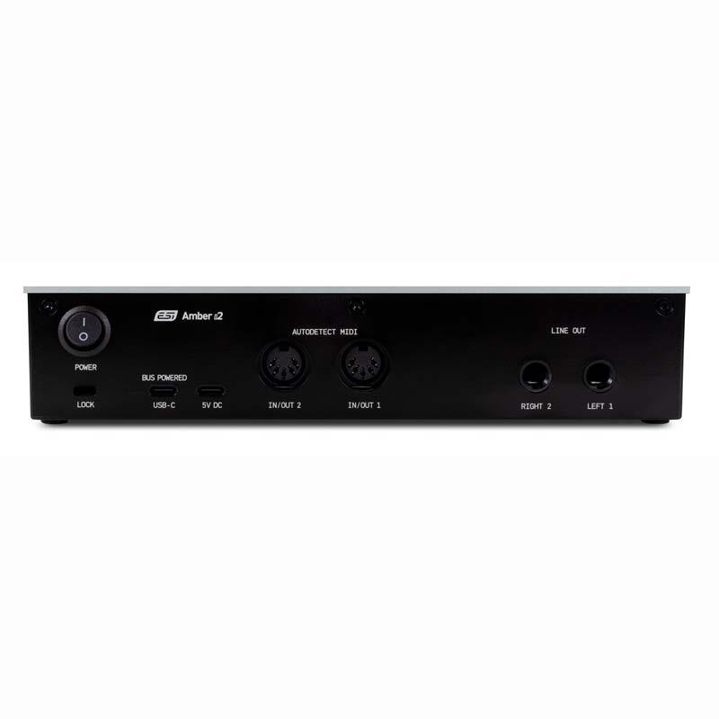 ESI Amber i2(高音質AKMチップセット搭載・USB-Cオーディオインターフェイス)(イーエスアイ)(アンバー)(DTM)【5月26日発売予定】 画像1