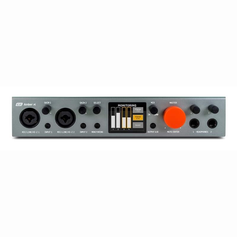 ESI Amber i4(高音質AKMチップセット搭載・USB-Cオーディオインターフェイス)(イーエスアイ)(アンバー)(DTM)【5月26日発売予定】 画像3