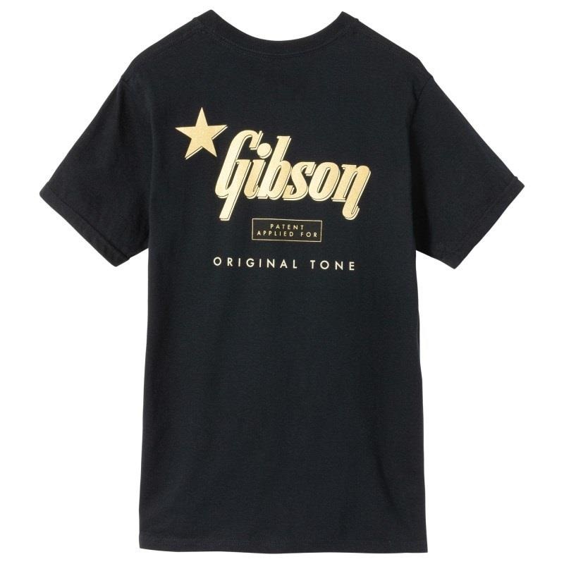 Gibson Original Tone Tee (Black) (Large) GA-TEE-STRG-BLK-LG 画像1