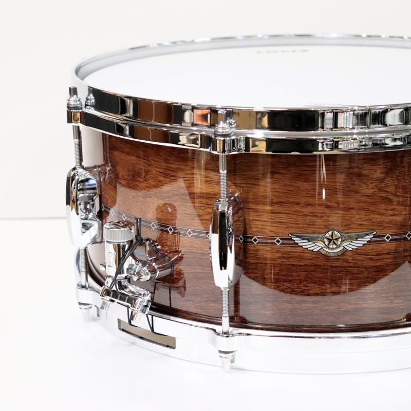 TAMA TBS1465DL-NTI [STAR Bubinga 14''×6.5'' Snare Drum - Natural Indian Laurel]【Made in Japan】 画像3