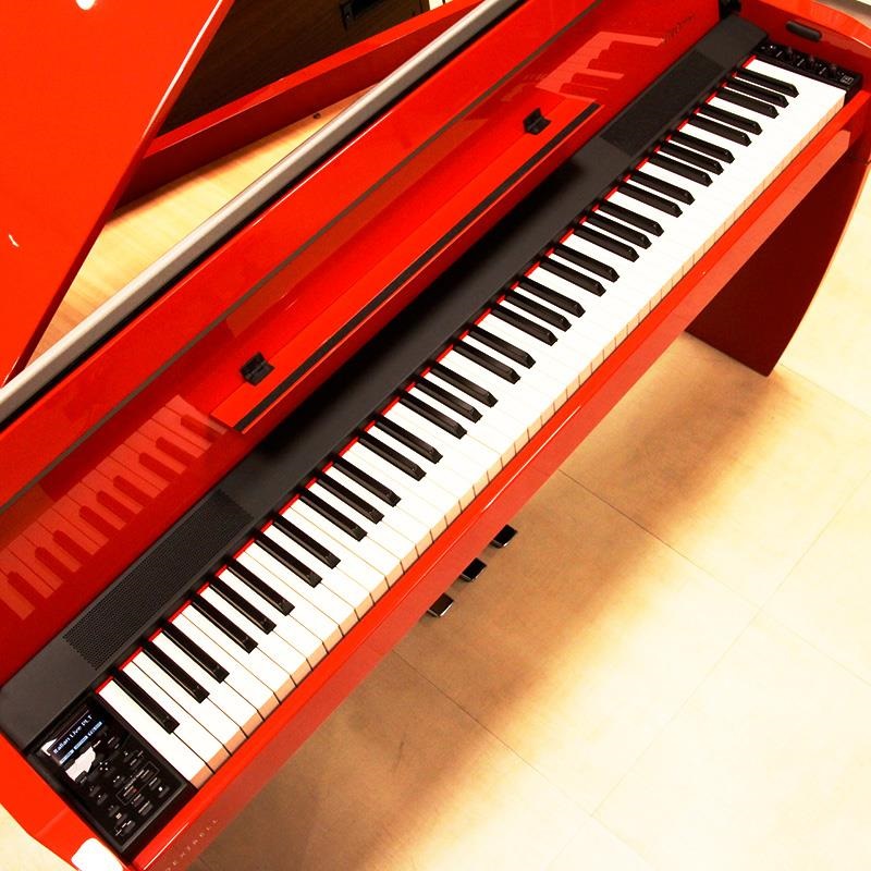DEXIBELL 【創業50周年大決算SALE】 VIVO H10 MG Red Polished（VIVO H10 MG DRP）純正高低自在椅子セット (1セット限定・展示品クリアランス超特価！) (1都3県通常配送設置料無料・他地域別途お見積り) (レッドポリッシュ) The Dexibell Mini Grand Piano デキシーベル 画像2