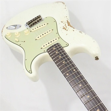 Fender Custom Shop 2019 Collection Time Machine 1959 Stratocaster Heavy Relic (Aged Olympic White) [SN.CZ578030] 【特価】 画像4