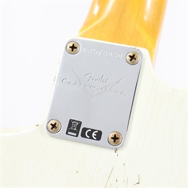 Fender Custom Shop 2019 Collection Time Machine 1959 Stratocaster Heavy Relic (Aged Olympic White) [SN.CZ578030] 【特価】 画像6