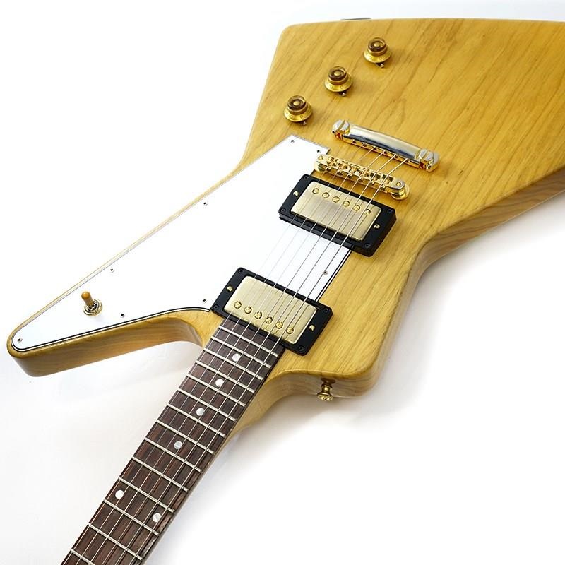 Gibson 1958 Korina Explorer Reissue VOS Natural w/White Pickguard SN.84890 【特価】 画像5