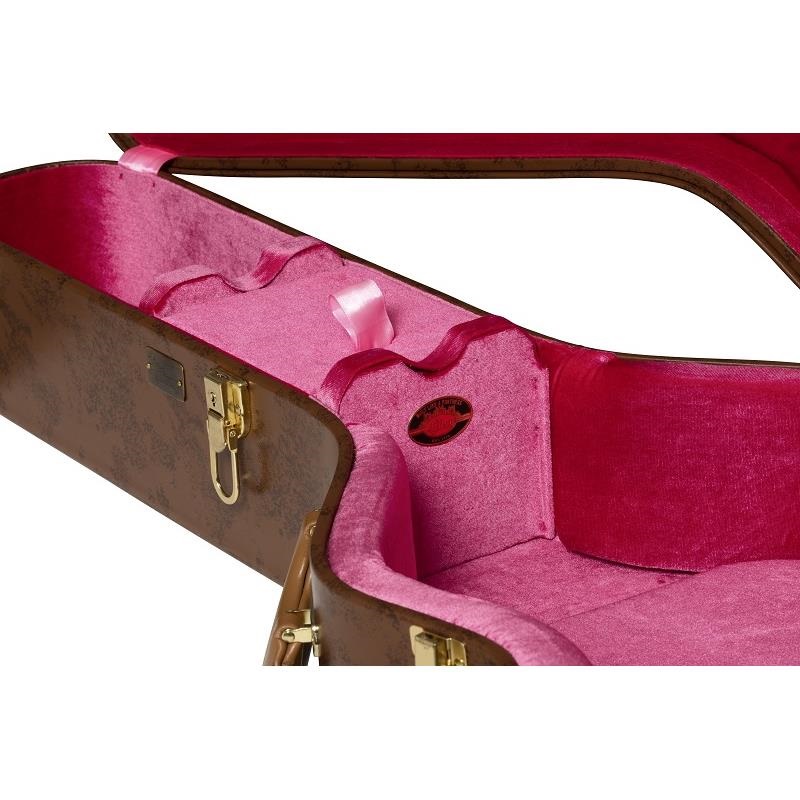 Gibson 【創業50周年大決算SALE】 Lifton Historic Brown/Pink Hardshell Case， J-185[ASLFTCASE-5L-J185] 画像2