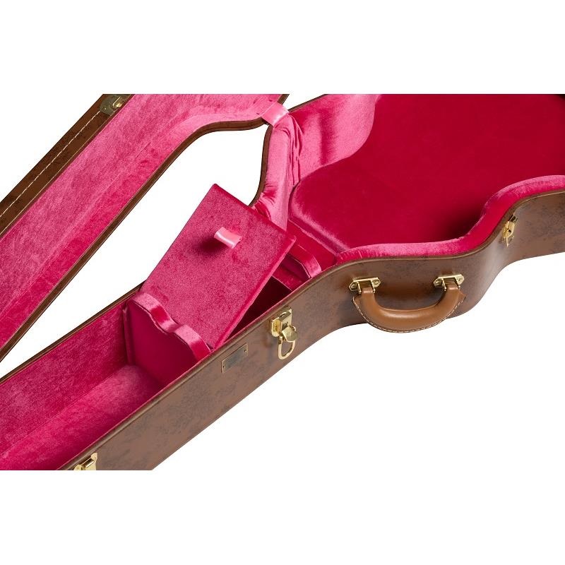 Gibson 【創業50周年大決算SALE】 Lifton Historic Brown/Pink Hardshell Case， J-185[ASLFTCASE-5L-J185] 画像3