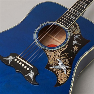 Gibson Custom Shop Modern Collection Doves in Flight (VIPER BLUE) 【イケベ楽器店創業50周年記念限定モデル】  ギブソン 画像6