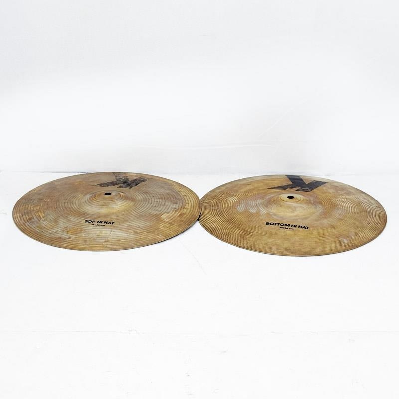 Zildjian USED 中古 80's～90's K Zildjian HiHat 14 Pair Brilliant Finish [Top:938g/Bottom:1372g] 画像2