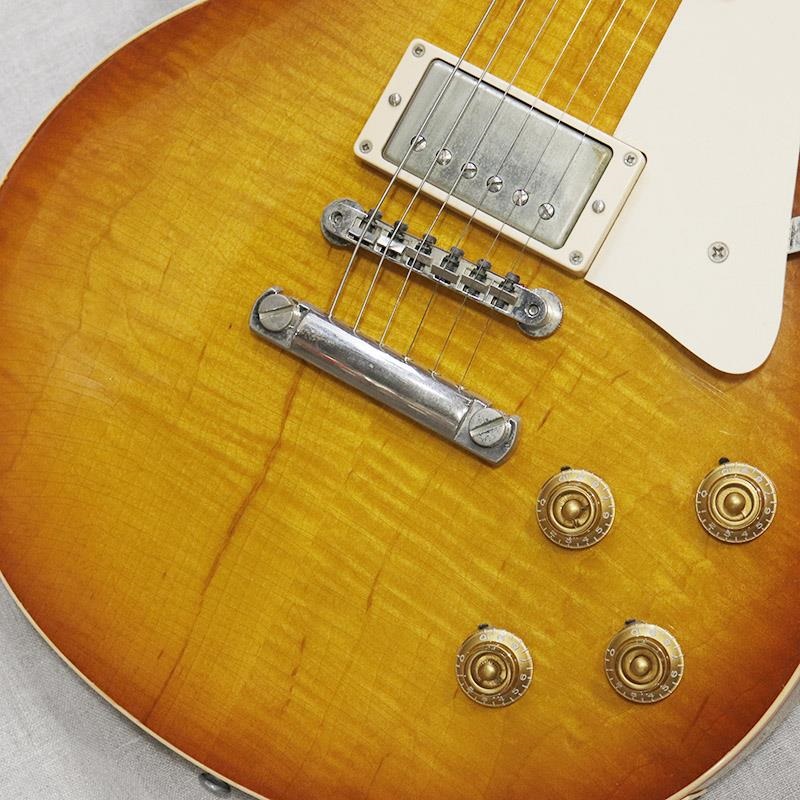 Gibson USED 中古 Custom Shop Historic Collection 1959 Les Paul Reissue '04 Aged Washed Cherry Sunburst 画像4
