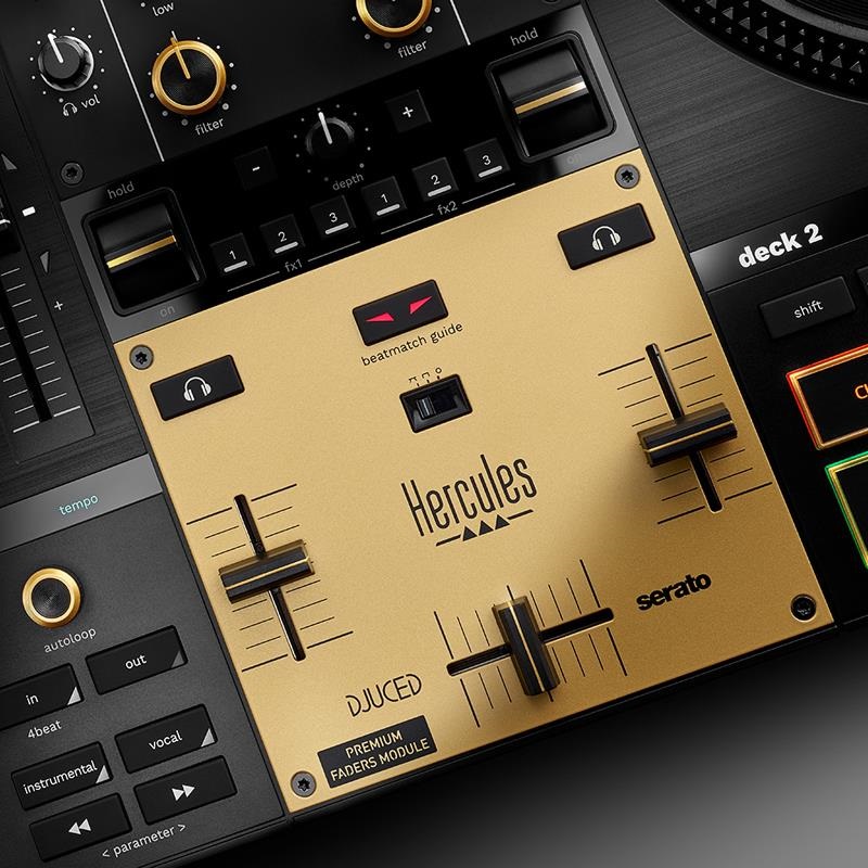 HERCULES DJControl Inpulse T7 Premium Edition 【専用キャリングケース付属】【Serato DJ Lite / DJUCED 対応DJコントローラー】(ハーキュリーズ) 画像10