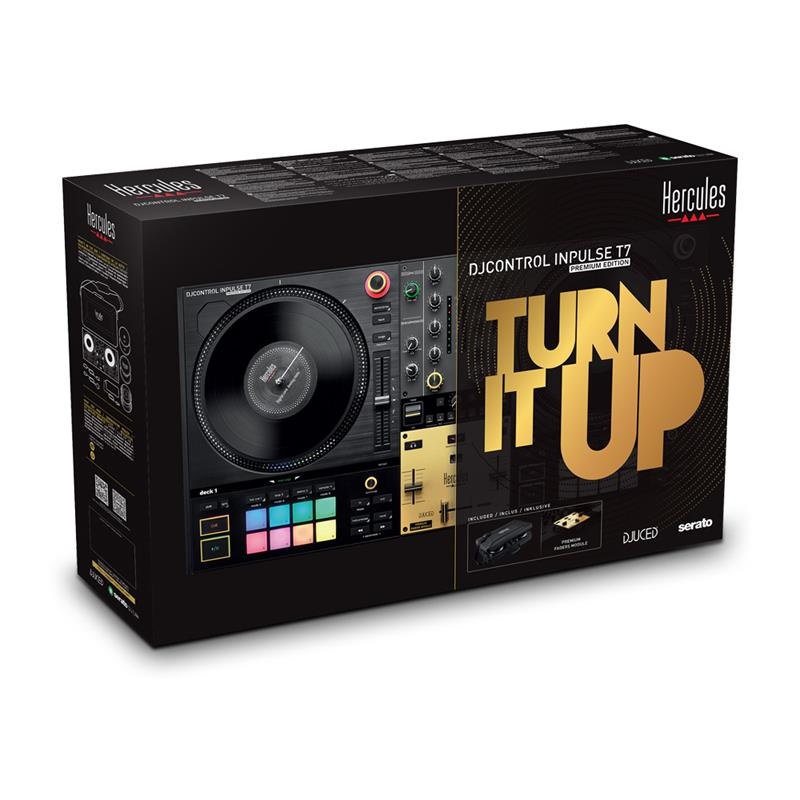 HERCULES DJControl Inpulse T7 Premium Edition + Serato DJ Pro ライセンスセット 【専用キャリングケース付属】【Serato DJ Lite / DJUCED 対応DJコントローラー】(ハーキュリーズ) 画像6
