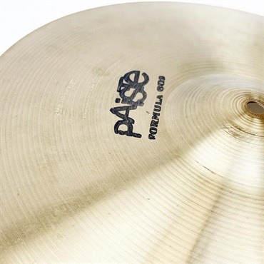 PAiSTe VINTAGE 1974s Fomula 602 Medium HiHat 14 Pair [Top:850g/Bottom:978g] 画像4