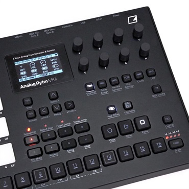 elektron 【創業50周年大決算SALE】 ADS-8 Analog rytm MK2 BK 【展示アウトレット特価品】(エレクトロン) 画像2
