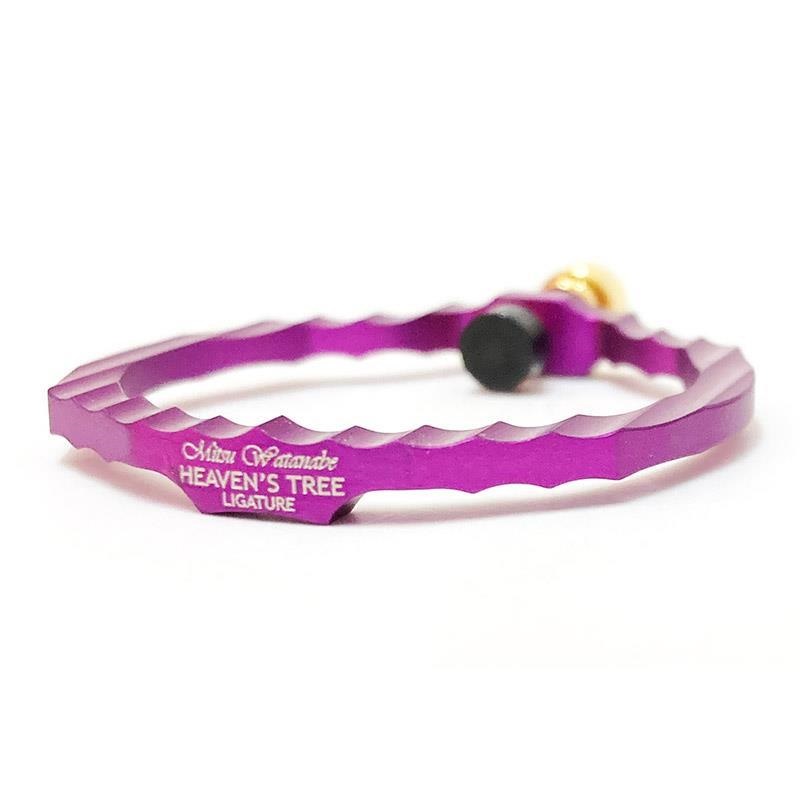 reeサックスリガチャー SAXZ 「ラージ / ミッドナイトパープル」 サックス用リガチャー