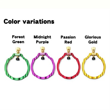 SAXZ 「ラージ / ミッドナイトパープル」 サックス用リガチャー