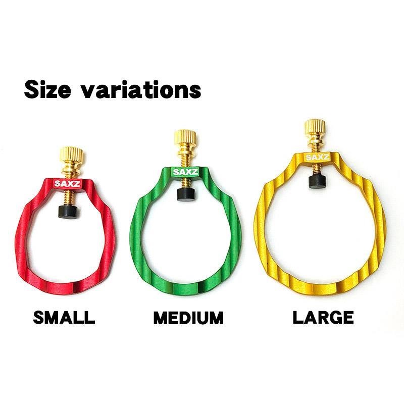 SAXZ 「ラージ / パッションレッド」 サックス用リガチャー