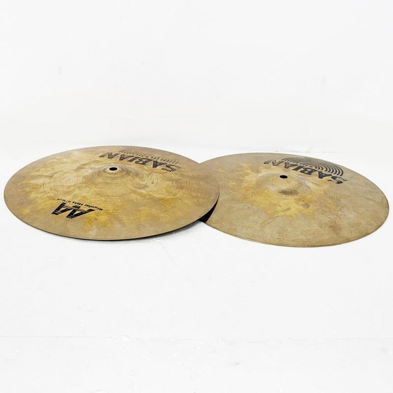 SABIAN USED 中古 AA Regular HiHats 14 pair [Top:1040g/Bottom:1436g/Brilliant Finish] 画像2