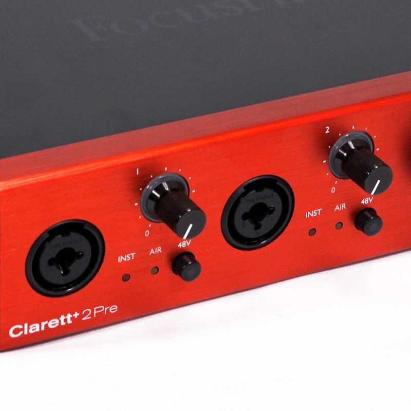 Focusrite 【創業50周年大決算SALE】【展示品処分特価】Clarett+ 2Pre USB(最大10in/4out・USBオーディオインターフェイス)(フォーカスライト) 画像1
