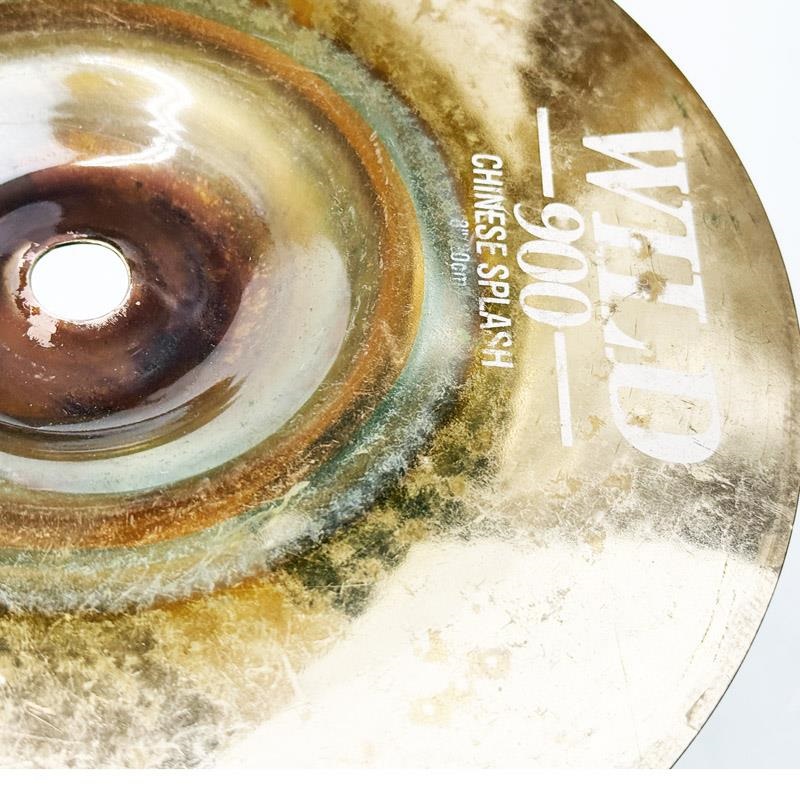 SABIAN USED 中古 SW-908CSP [Wild 900 Chinese Splash 8] [172g] 画像6