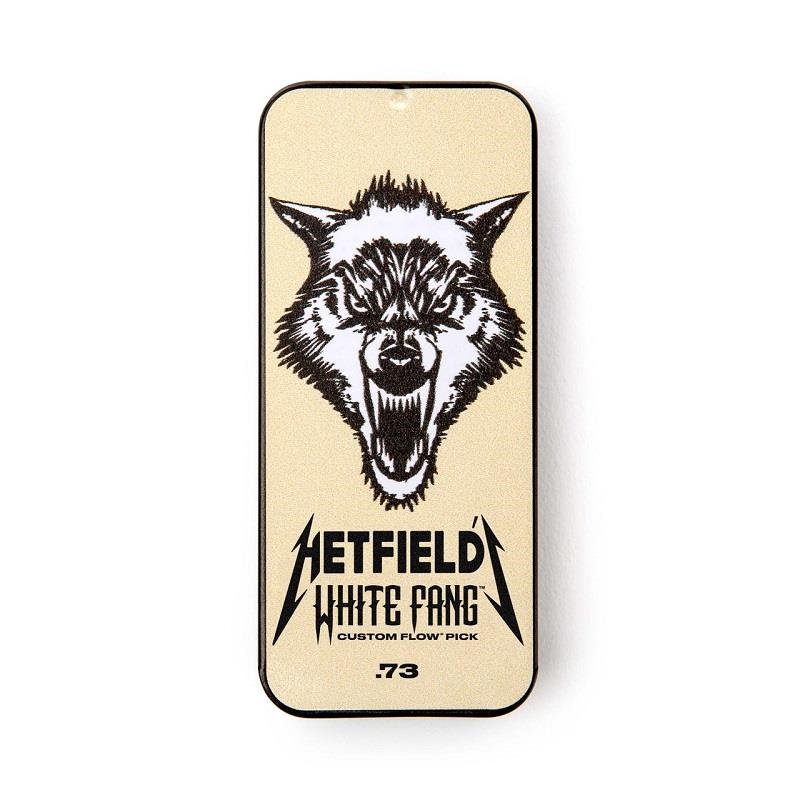 Dunlop (Jim Dunlop) HETFIELD'S WHITE FANG (PH122T100) ピックケースセット ピック6枚入り (0.73mm) 画像1
