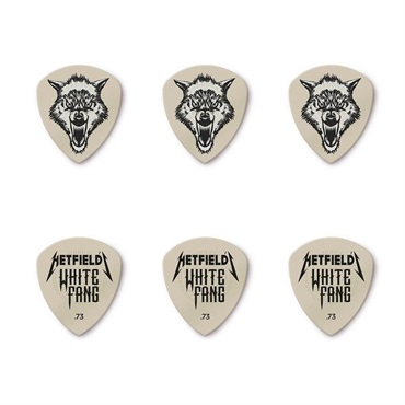 Dunlop (Jim Dunlop) HETFIELD'S WHITE FANG (PH122T100) ピックケースセット ピック6枚入り (0.73mm) 画像2