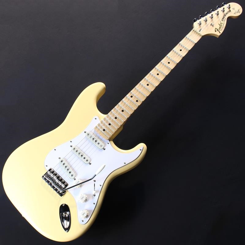 Fender Made in Japan 【USED】Yngwie Malmsteen Stratocaster (Yellow White/Scalloped Maple) 画像1