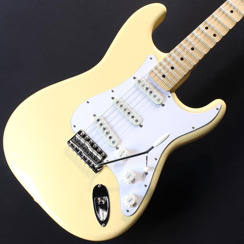 Fender Made in Japan 【USED】Yngwie Malmsteen Stratocaster (Yellow White/Scalloped Maple) 画像2