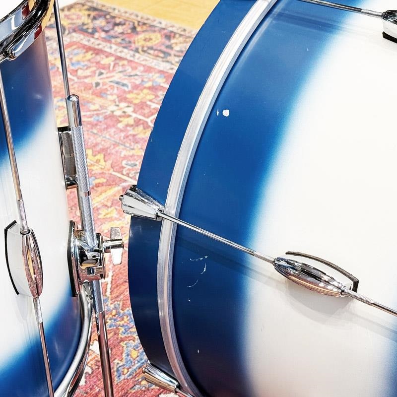 C&C CUSTOM DRUMS 【USED】Player Date I 3pc Set [20BD，13TT，16FT/Classic Blue & Silver Bop Duco] 画像8